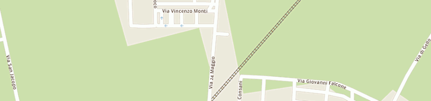 Mappa della impresa nelli massimo a PISA