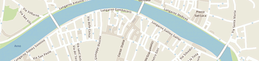 Mappa della impresa giacomelli carlo a PISA