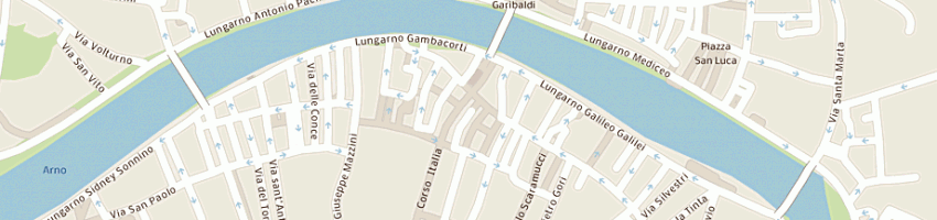 Mappa della impresa oyster srl a PISA