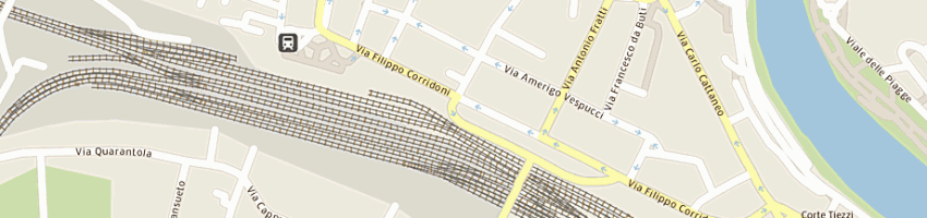 Mappa della impresa sam srl a PISA