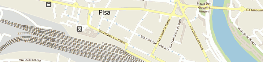 Mappa della impresa tamburini vincenzina denna a PISA
