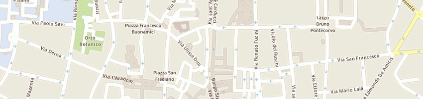 Mappa della impresa espace snc a PISA