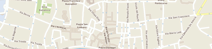 Mappa della impresa valenti srl a PISA