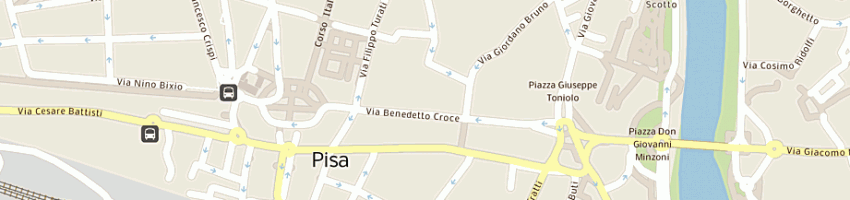 Mappa della impresa riminaldi piero a PISA