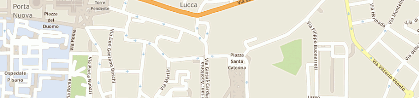 Mappa della impresa max ottica a PISA