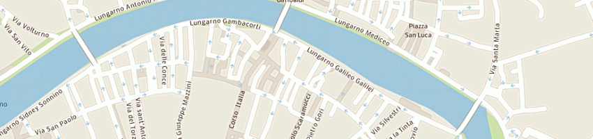 Mappa della impresa wide sas di a favilli e a penco a PISA
