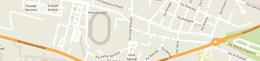 Mappa della impresa martellacci giancarlo a PISA