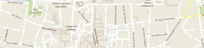 Mappa della impresa di vita rocco a PISA