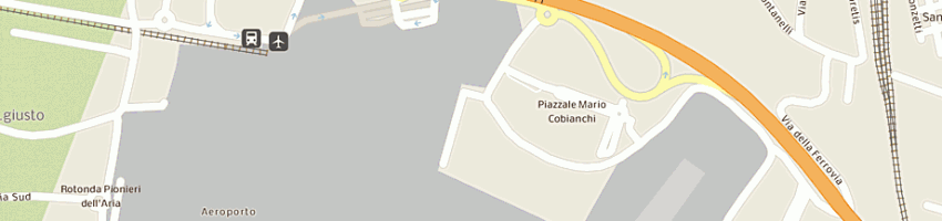 Mappa della impresa damiani vito a PISA