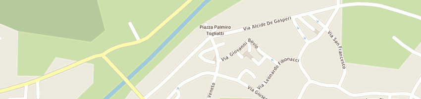Mappa della impresa impresa verde pisa livorno srl a SAN GIULIANO TERME