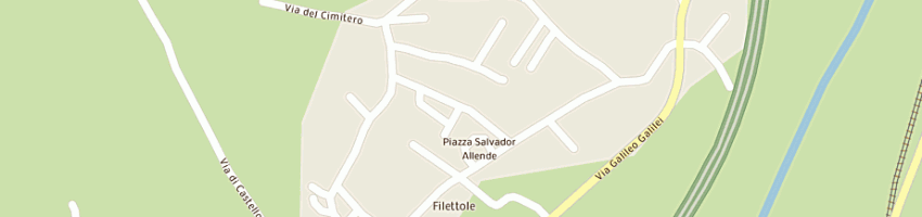 Mappa della impresa moretti riccardo a VECCHIANO