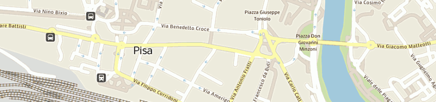 Mappa della impresa cacace massimo a PISA