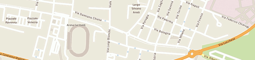 Mappa della impresa foto studio bi a PISA