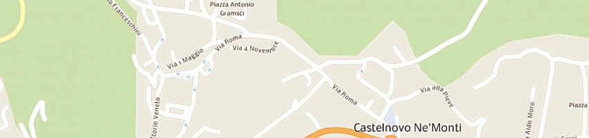 Mappa della impresa pietranera melchiorre a CASTELNOVO NE MONTI