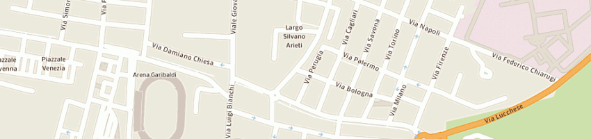Mappa della impresa kon tiki immobiliare a PISA