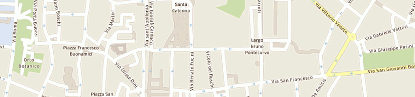 Mappa della impresa ottica mammini di loredana beati a PISA