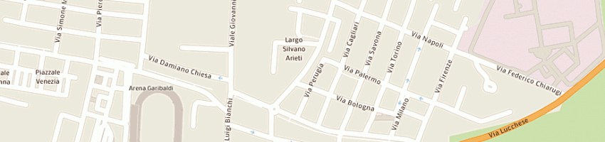Mappa della impresa unicoop firenze scrl a PISA