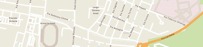 Mappa della impresa giannessi nicola a PISA
