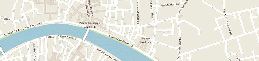Mappa della impresa grigoletto tobia a PISA