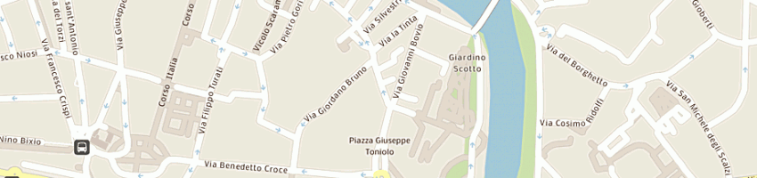 Mappa della impresa monnalisa snc a PISA