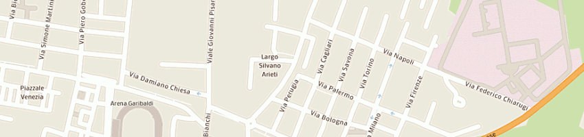 Mappa della impresa nannicini francesco a PISA