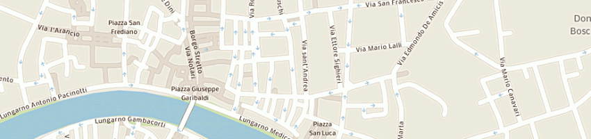 Mappa della impresa greco domenico a PISA