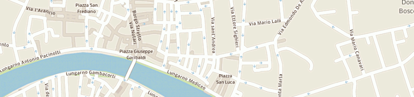 Mappa della impresa catalano pietro a PISA