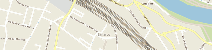 Mappa della impresa accademia estetica srl a PISA