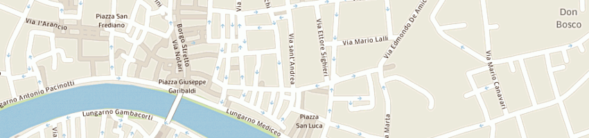 Mappa della impresa associazione interculturale batik a PISA