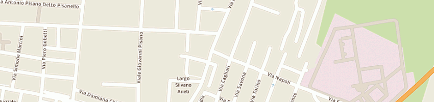 Mappa della impresa pier tattu a PISA