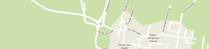 Mappa della impresa confezioni cm di sandona' carla e c snc a ACQUAFREDDA