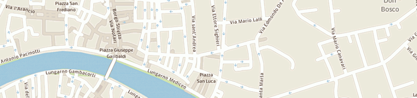 Mappa della impresa argento guido a PISA