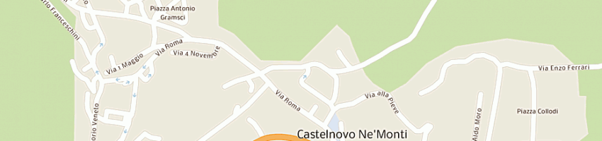 Mappa della impresa arpa - distretto territoriale di castelnovo ne' monti a CASTELNOVO NE MONTI
