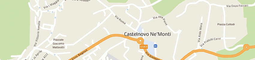 Mappa della impresa ptr di cabras pier mario e c snc a MONTI
