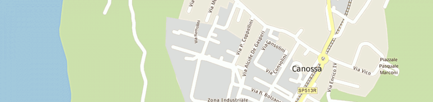 Mappa della impresa silvi service srl a CANOSSA
