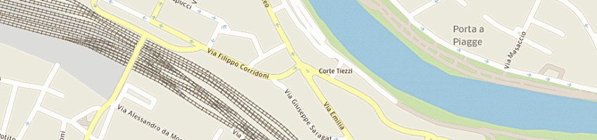 Mappa della impresa autoautoscuola faro di paradossi stefano a PISA