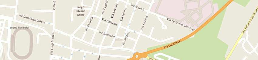 Mappa della impresa agoglia vito a PISA