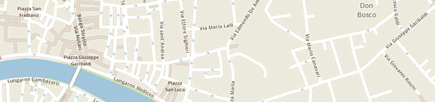 Mappa della impresa trentacapilli daniela a PISA