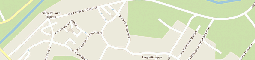 Mappa della impresa piccolomini fabio a SAN GIULIANO TERME