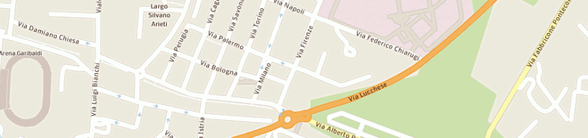 Mappa della impresa serravalle eugenio a PISA