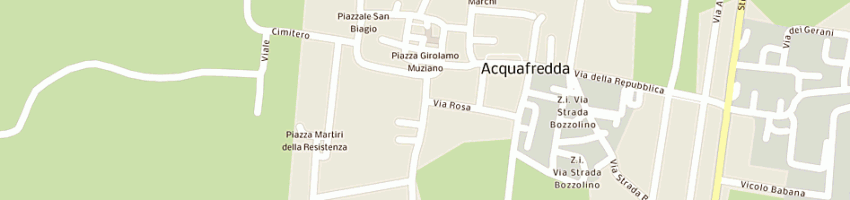 Mappa della impresa morline srl a ACQUAFREDDA