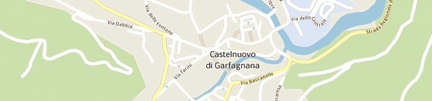 Mappa della impresa vecchio mulino (sas) a CASTELNUOVO DI GARFAGNANA