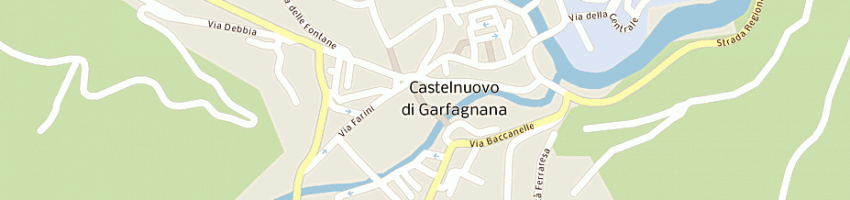 Mappa della impresa le biforenet di annalisa russo a CASTELNUOVO DI GARFAGNANA