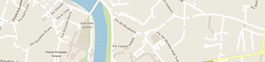 Mappa della impresa asaki sas di andreotti colaone e c a PISA