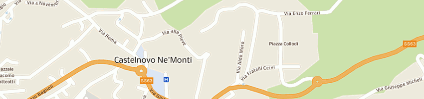 Mappa della impresa novanta societa' cooperativa a CASTELNOVO NE MONTI