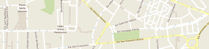Mappa della impresa fruzzetti valeria a PISA