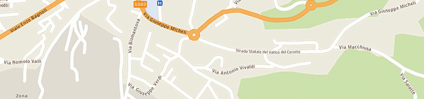 Mappa della impresa arduini simona a CASTELNOVO NE MONTI