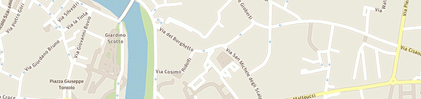 Mappa della impresa farmacia mannerucci dr giovanni a PISA