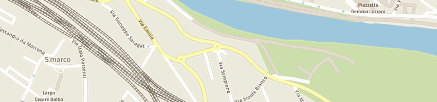 Mappa della impresa autofficina campani davide e c snc a PISA