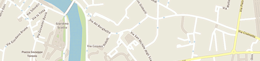 Mappa della impresa l'angolo bar tabacchi di marcocci roberto a PISA